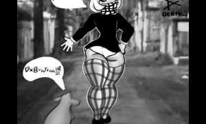 Trollface girl farting fart