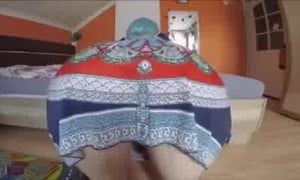 Blowing farts