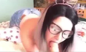 Debbie Disturbed blasts loud bubbly jerk off farts Pt 1