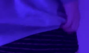 Girl farts in panties - video 2