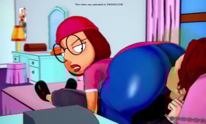 Meg Griffin fart and ass ...