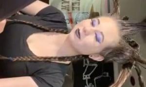 Girl burp and fart vlog