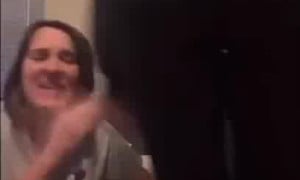 Two girls farting on live