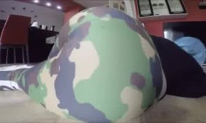 Debbie farts in leggings