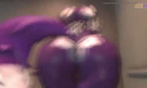 Dark renamon stuck in the elevator