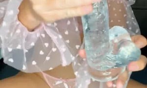 Vicky Stark Nude Oiled Dildo Fuck PPV Video 