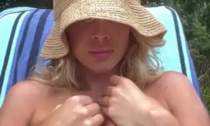 Daisy Keech Topless Outside Big Tits Sexy Photos And Video