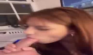 Hannah Jo Horny Blowjob Sloppy Deepthroat Porn Video