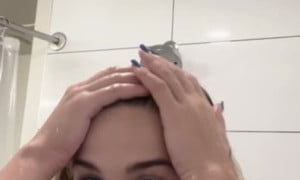 Gabrielle Moses Nude Shower  