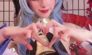 Astasia Dream!! Sakura Haruno cosplay