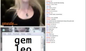 Hottest Blonde Tease On Omegle