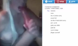 Hot Blonde Taking Demands On Omegle