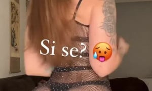 Valeria Vidal twerking big butt...