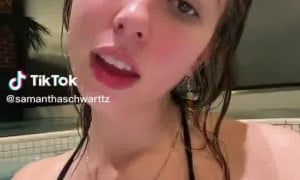 Samantha Schwartz!! Hot sexy in pool...