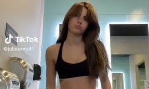 Julia Ernst sexy with erotic body...