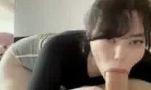 Okichloeo blowjob with big cock so hot!!! New sextape trending  