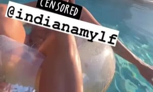 Indiana Mylf new pool sex with her BF!!! So hot