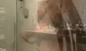 Cintia Cossio nude shower in bath!!! New  video  so hot