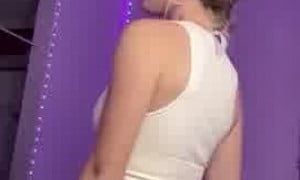Grace Charis - Nude show with erotic body