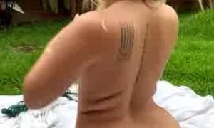 Lilith Cavaliere new nude garden video
