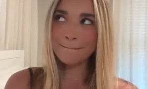 Natalie Decker sexy in bedroom...