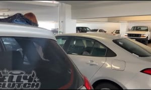Elly Clutch  porn - Nude strip parking lot