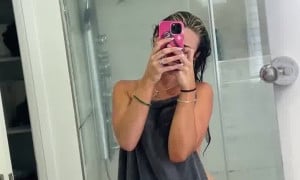 Mckinley Richardson - Nude shower in bath!!! Hot  video 