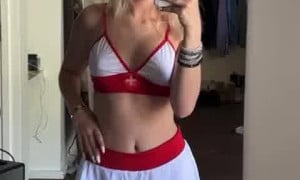 New Video Jordyn Jones Cosplay Nurse with Tiny Suit