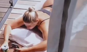 Missmiafit Sunbathe Show Off Lustful Body
