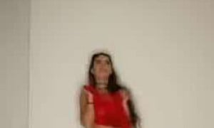 Emarrb OF porn Video - show nice ass in red lingerie