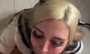 Sunny Ray -Blowjob with big cock / orgasm [new video]