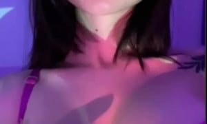 Noemie Lili so Lewd - Show off BOOBS teasing - New Video