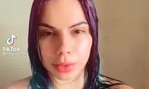 Lizbeth Rodriguez Live Shower in Bathroom