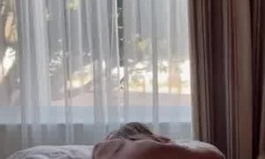 Emarrb  porn - toless show off lustful body on bed