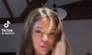 KittyEllen bouncing big boob, no bra NEW VIDEO