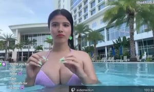 StrawberryTabby  porn - pool stream