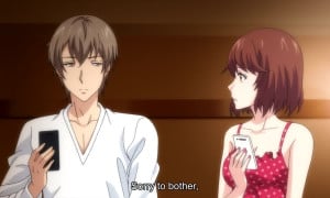 Shuudengo, Capsule Hotel de, Joushi ni Binetsu Tsutawaru Yoru. Episode 1