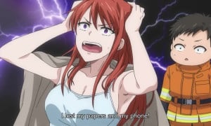 Yubisaki kara Honki no Netsujou: Osananajimi wa Shouboushi Episode 1