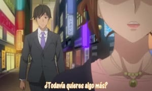 con la secretaria