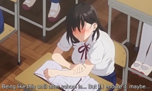 Toshoshitsu no Kanojo: Seiso na Kimi ga Ochiru made The Animation Episode 2