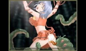 Rina In The Cage