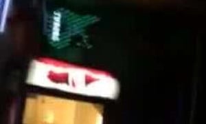 Russian Stripper Blows Stranger On Bar