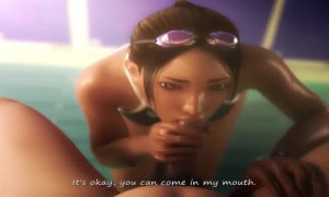That summer, with you at the pool