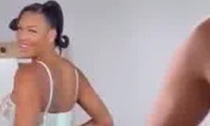 Liz Cambage naked show tits and booty erotic
