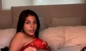 Amanda Trivizas Lingerie Try On Livestream  