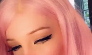 Belle Delphine Sloppy Blowjob  