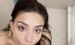 Hannah Jo Shower Deepthroat Blowjob  
