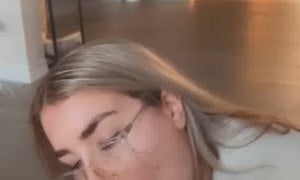 Jen Brett First BG Blowjob