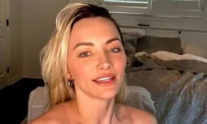 Lindsey Pelas See Through Top Livestream  