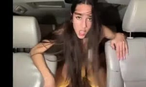 Izzy Green - F.ucking with BF in Car/ !